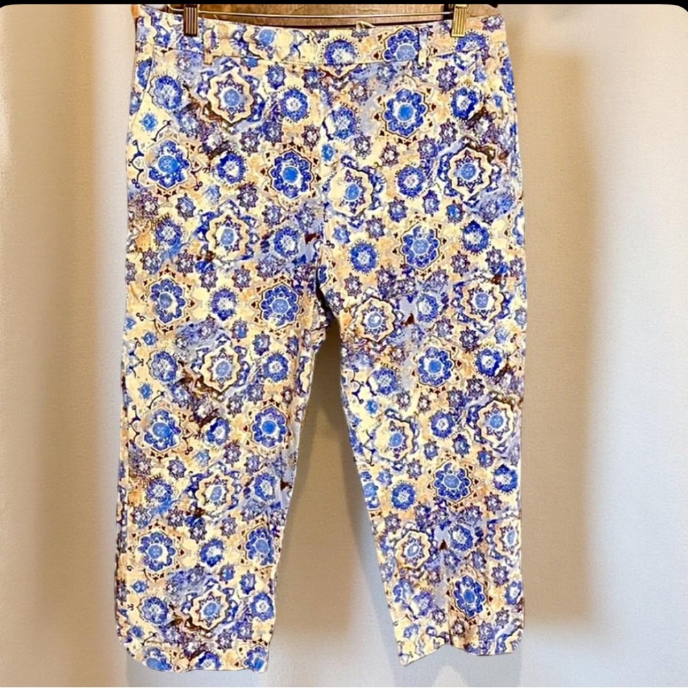 Kim Rogers floral pants size 16 bx2